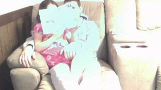 March 21 2014 Daddy daughter reading  books