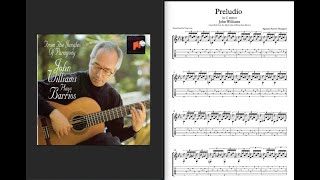 Preludio in C minor Agustin Barrios Mangore - John Williams (Transcription)