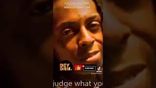 Lil Wayne: Judge What You See In The Mirror!