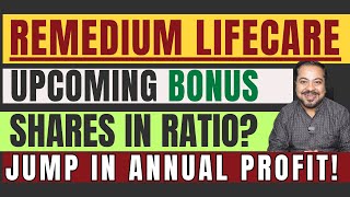 Remedium Lifecare Ltd Announced Bonus Issue: Know All The Details