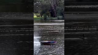 #traxxas  #spartans  6s 22v driving around the lake