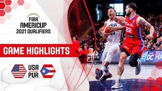 USA DESTROYED PUERTO RICO IN FIBAWC 2023 QUALIFIER