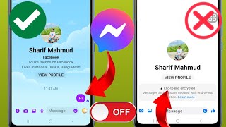 How To Turn Off End-to-end encryption On Messenger | Remove End to end encryption on Messenger