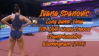 Ivana Spanovic. Long Jump. 17th IAAF World Indoor Championships. Birmingham (2018)