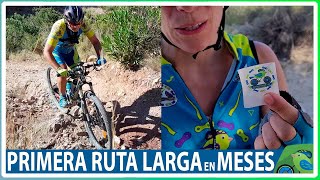 Primera ruta de BTT larga en meses