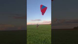 Взлёт на парамоторе. Moster 185. Sky Paragliders Z-BLADE.