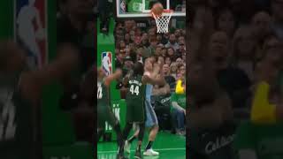 Al Horford breaks his finger blocking a shot vs grizzlies #nba #bostonceltics #alhorford #injury