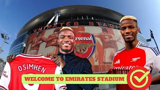 VICTOR OSHIMEN | 🚨BREAKING NEWS TODAY! WELCOME TO ARSENAL 🤝 OFFICIAL UNVEILING TODAY 🔥– SKY SPORTS✅