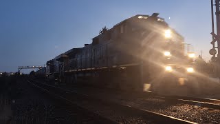 BLUE BC RAIL LEAD! CN A434 - BCOL 4646E at Mainway - September 08, 2024