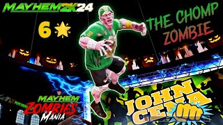 The Chomp zombie 6🌟 Zombie John cena Mayhem zombie mania WWE MAYHEM