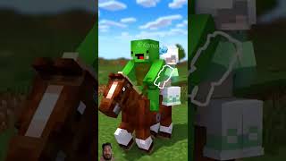 There are various scenes - MAIZEN Minecraft Animation #shorts"