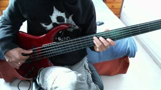 Michael Manring-COVER-fretless bass "Unusual Weather". By Jesús Rico Pérez