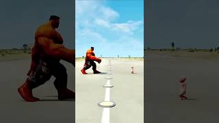 GTA V : Random Baby vs Red Hulk SuperHero Battle 😱 #youtubeshorts #viral #gta #gta5