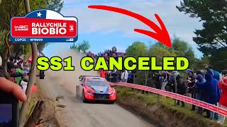 SS1 CANSELED |  WRC RALLY CHILE BIOBÍO 2024