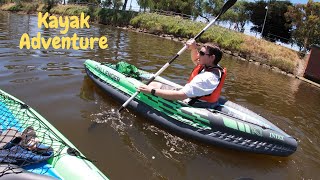 Intex K1 Challenger Kayak Adventure on The Maribyrnong River