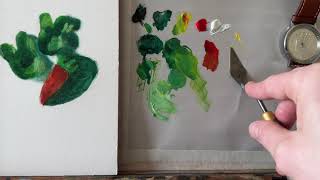 Speed-painting in 20 minutes: Gummies and candy in oil paint