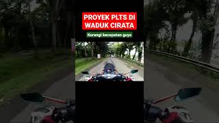 INFO TERKINI WADUK CIRATA//PROYEK PLTS//MOTOVLOGNMAX #motovlogindonesia #shorts