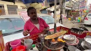 Man Selling Paneer Chilla On His Cycle In Patna | Indian Street Foods