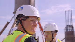 Coach Kerr Tours the Chase Center Site