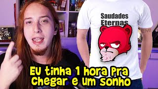 O DIA QUE EU QUASE VIREI CAMISETA DE SAUDADE!