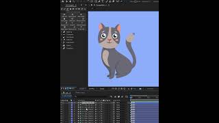 Rig and Animate Tail in After Effects  #aftereffects