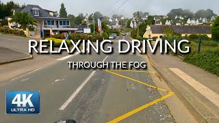 [4K]🏍️Brave Motorcycle Journey in Enchanting Foggy Weather | HDR 60fps