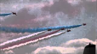 Impressive Air Show - Volkel 2013 Red Arrows, F16, F18, Frecce Tricolori ... ( HD )