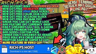 FREE GACHA ⁉️ UPDATE BESAR-BESARAN😋 | GROWTOPIA PRIVATE SERVER TERBARU | GTPS TERBARU 2024 | RICH-PS