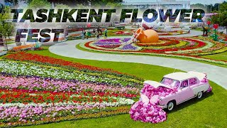 Tashkent Flower fest-2022. Фестиваль цветов в ташкенте 2022. RELAX time