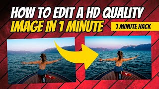 How to edit a HD image In 1 Minute- Image Retouching #photoshoptutorial #photoshop