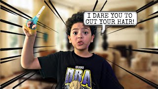 DOING ANY DARES MY BROTHER SAYS FOR 24 HOURS! *EXTREME DARES*