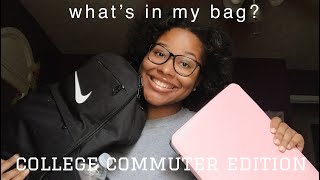 what's in my bag? *college commuter edition*