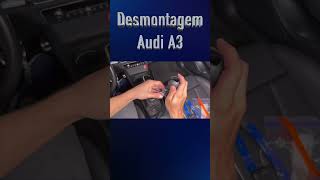 Como trocar a manopla de câmbio Audi a3 8v passo a passo