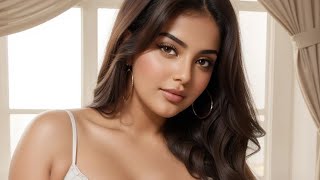 4k Ai art Lookbook india Hot girl saree model Noreen Ai