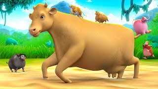 Magical Sand Cow's Epic Rescue: Saving Farm Animals and Restoring the Forest in a Heroic Adventure!