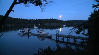 Moonrise, Prevost Harbor