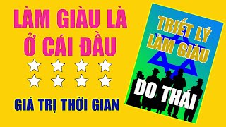 TRIẾT LÝ LÀM GIÀU DO THÁI_ CHƯƠNG 8: GIÁ TRỊ THỜI GIAN