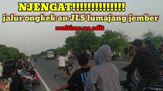 jalur ongkek selatan ,, JLS LUMAJANG JEMBER full hereg