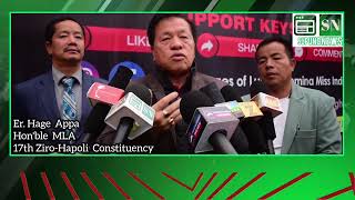 "Er. Hage Appa Addresses Gathering on Sports' Role in Arunachal's Future"