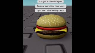 Chezburger rizzing skills 🤫🤫 #roblox @s1ftzx #food #reels #edit #fypシ #fyp