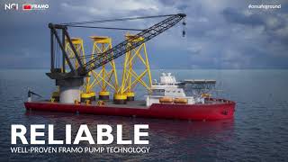 Framo technology used to anchor wind turbines