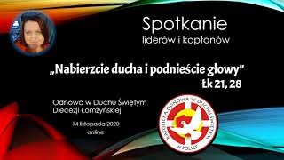 Spotkanie liderów ONLINE 14.11.2020 (cz. II)