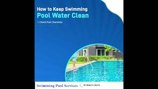 swimming pool maintenance #poolmaintenance #Hyderabad