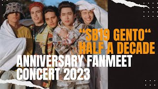 SB19 "Gento" Half a Decade ONE ZONE  Fanmeet Concert