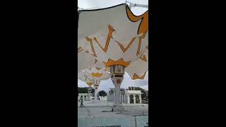 subhanallah ,,,,, payung raksasa di mesjid raya baiturrahman aceh