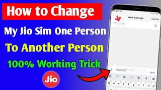 How to Change Jio Sim card Ownership: A Simple Trick