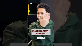 MISSING NUMBER 1 REMEDIES #numerology #vastu #sortvideo