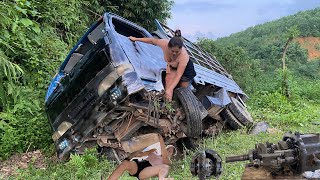 Truck Restoration Project // Repair and restoration of a rotten body by a mechanical engineer