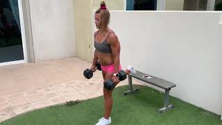 DB Bulgarian Split Squat