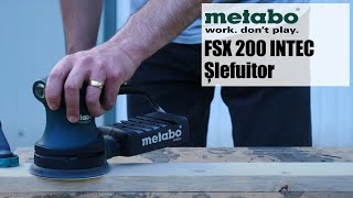 Metabo FSX 200 INTEC - Slefuitor cu excentric, 240 W, 125 mm, valiza - Prezentare&Test in sarcina